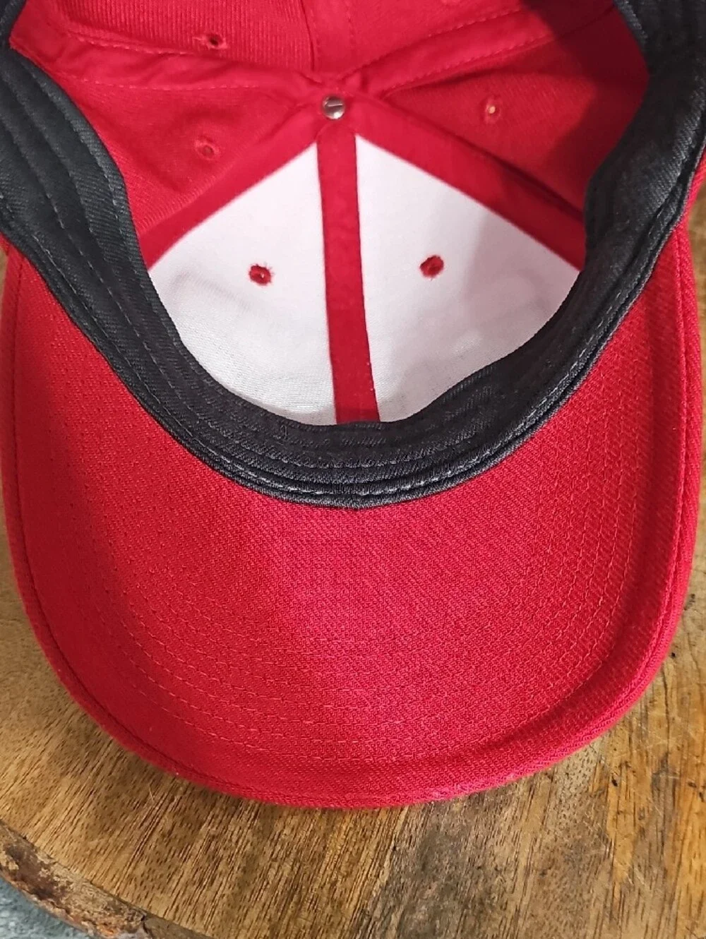 Nike Red Cincinnati Reds Baseball Hat with Black Embroidery